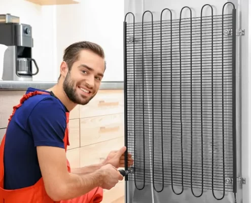 رفع نشتی گاز یخچال