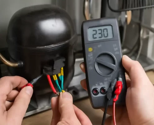 روش تست کمپرسور اینورتر یخچال