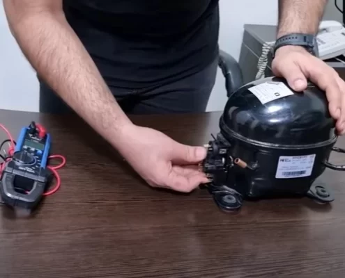 نحوه تست کمپرسور یخچال